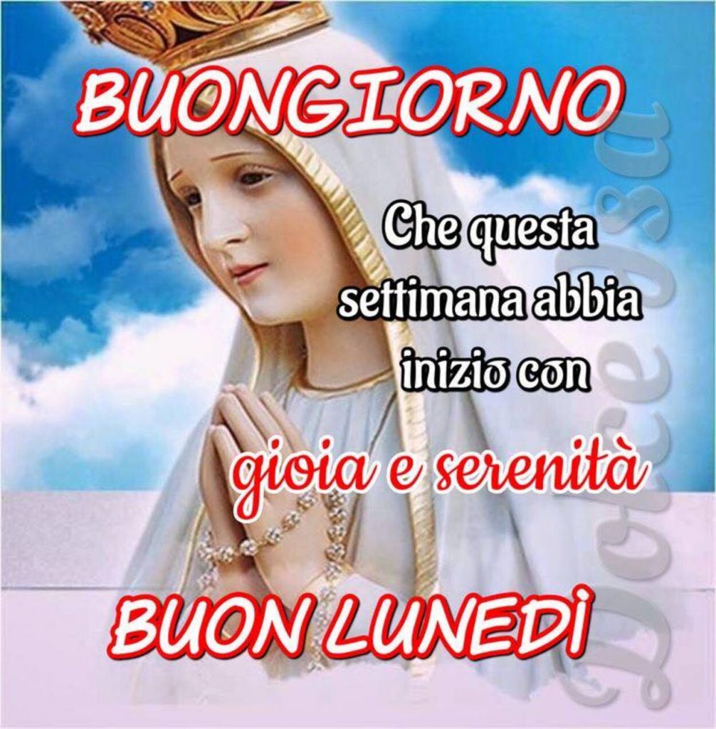 Buongiorno che questa settimana abbia inizio con gioia e serenità Buon Lunedì