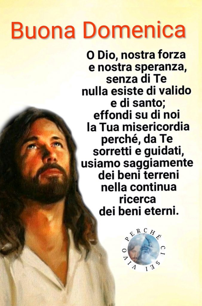 Buona Domenica con il Signore