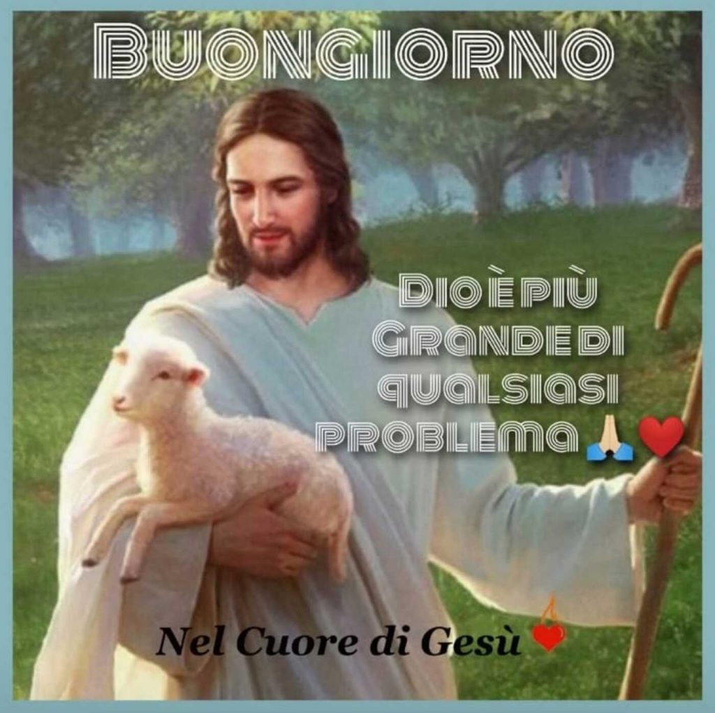 Buongiorno Dio è più grande di qualsiasi problema
