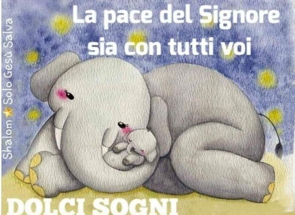 La pace del Signore sia con tutti voi Dolci Sogni