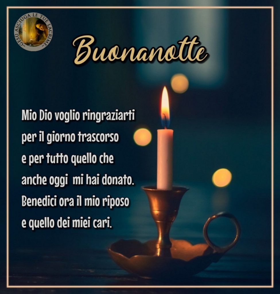 Buonanotte con Dio