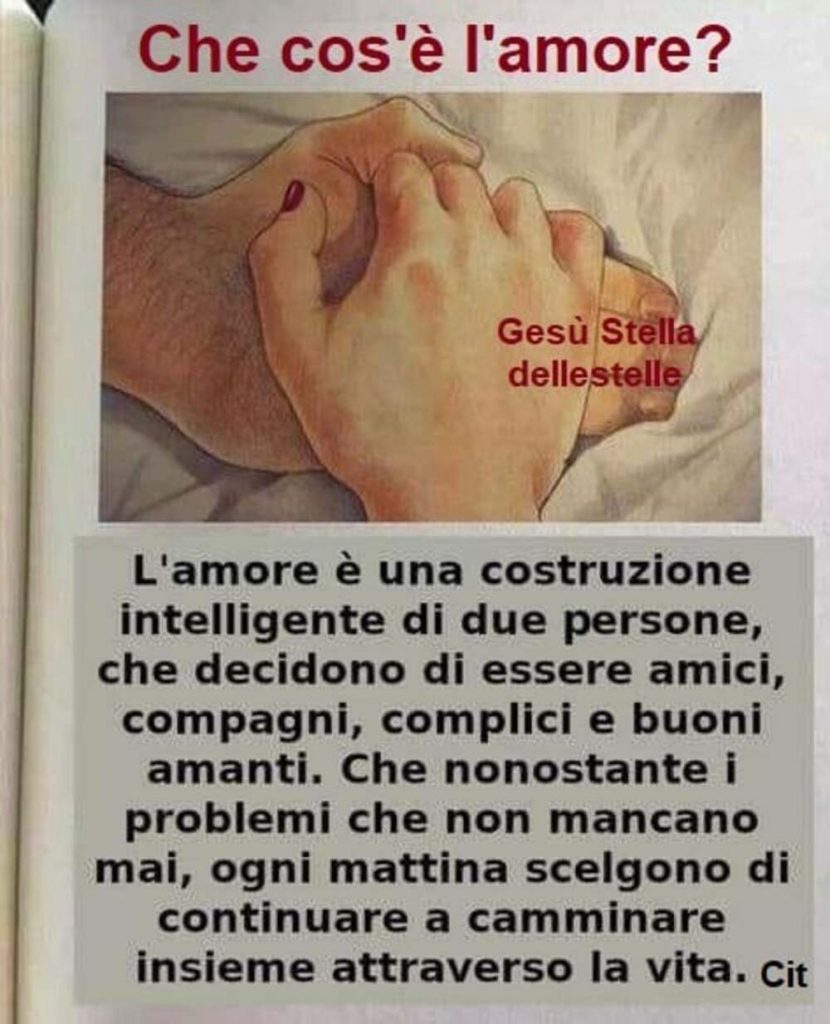 Che cos'è l'amore? 