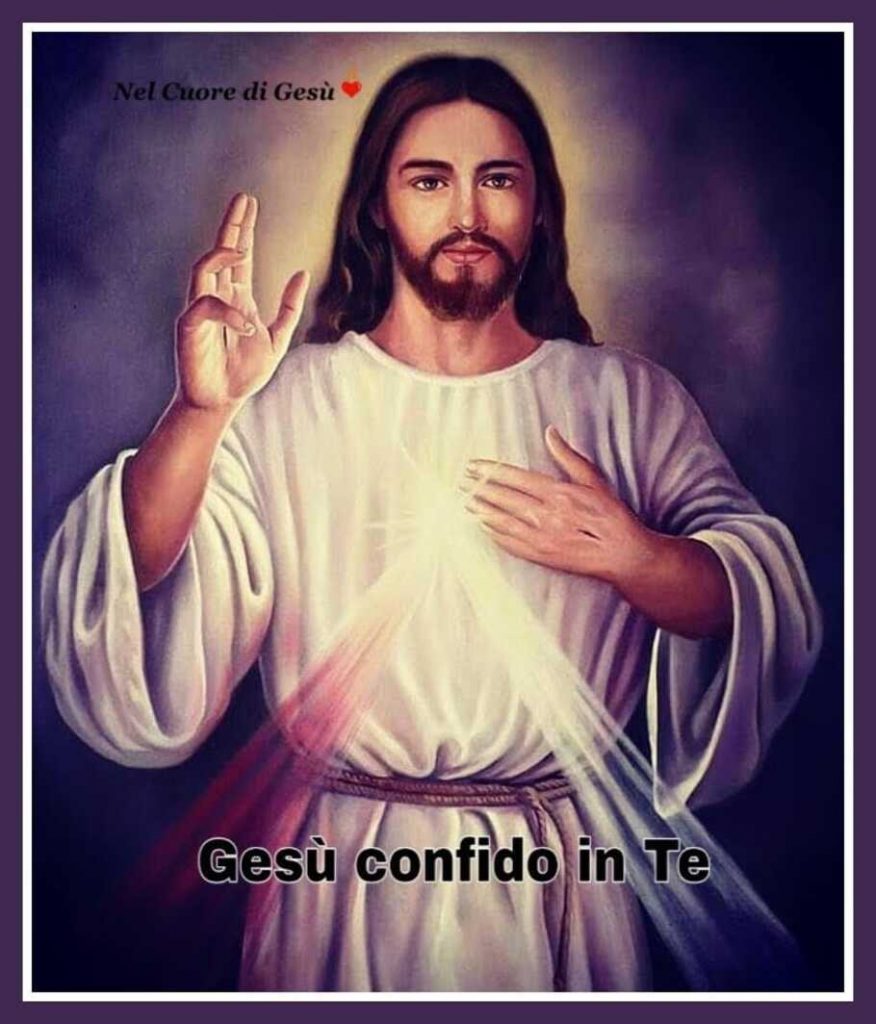 Gesù confido in Te