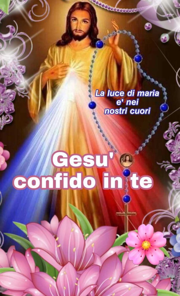 Gesù confido in te