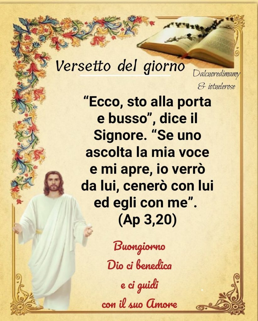 Versetto del giorno