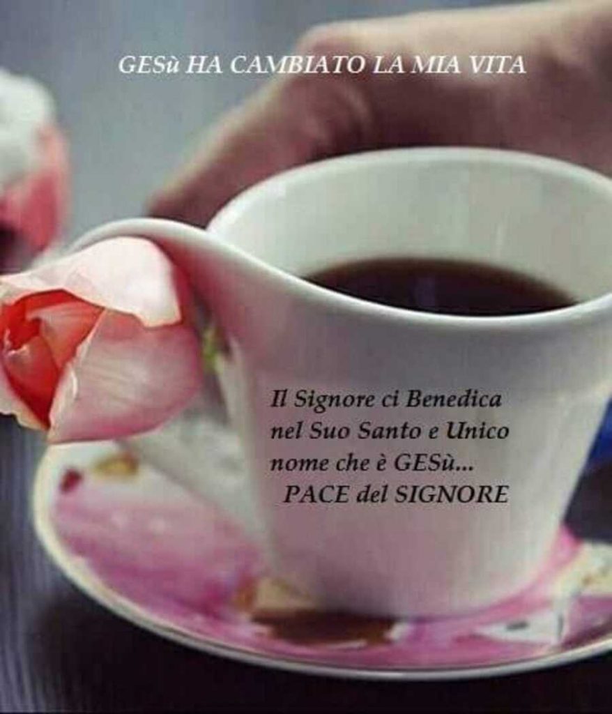 Gesù ha cambiato la mia vita...Il Signore ci benedica nel suo Santo e Unico nome che è Gesù...Pace del Signore
