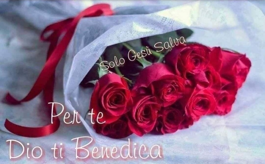 Per te Dio ti benedica