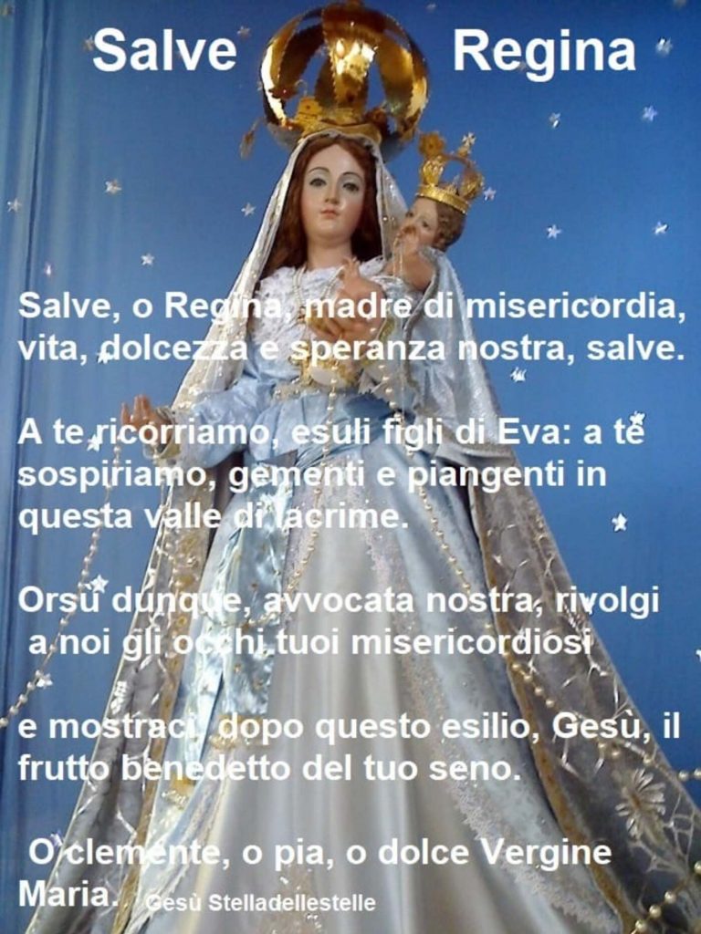 Preghiera del Mattino dedicata a Maria