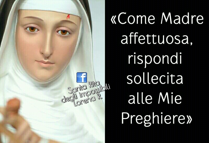 <<Come Madre affettuosa, rispondi sollecita alle Mie preghiere>>