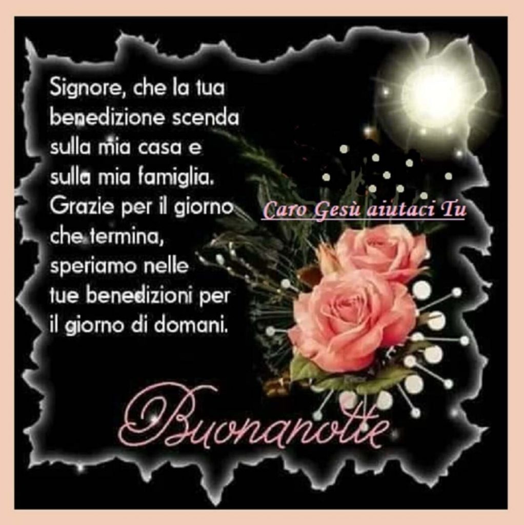 Buonanotte con il Signore