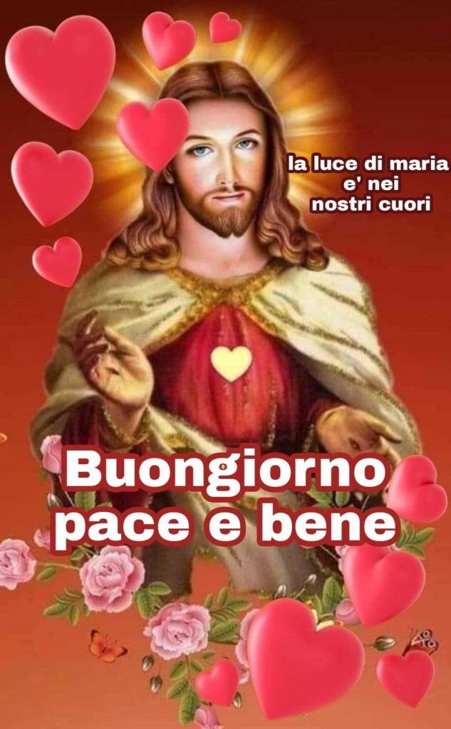 Buongiorno pace e bene
