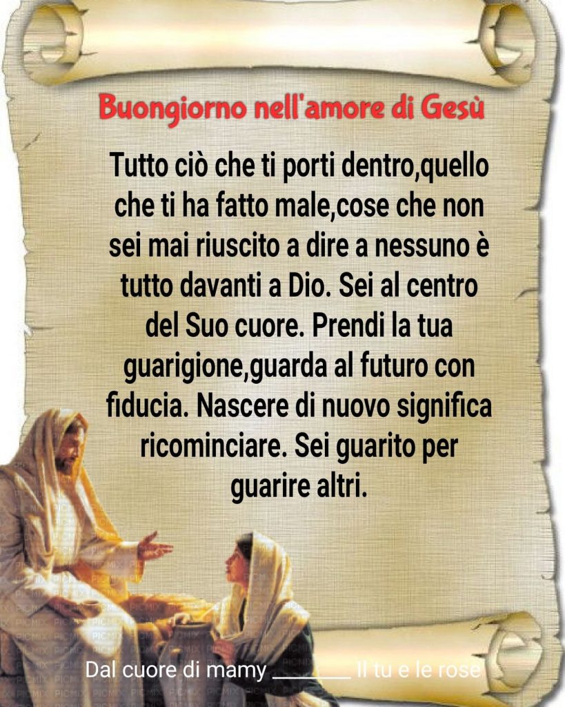 Frasi Buongiorno con il Signore