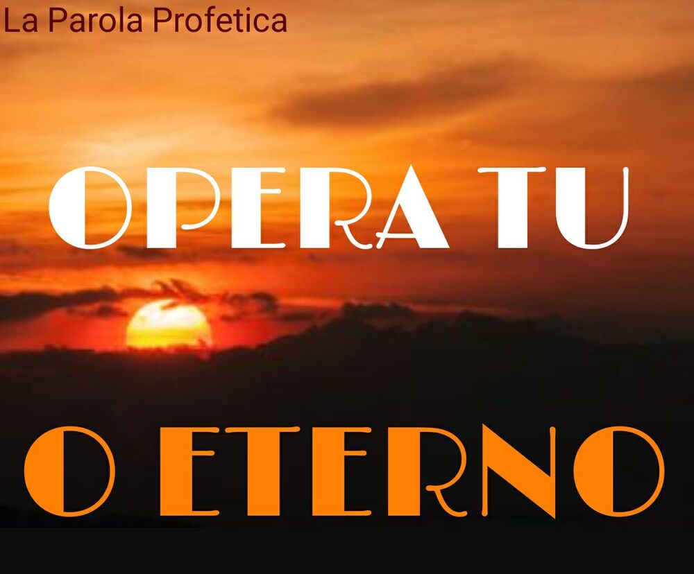 Opera Tu o Eterno