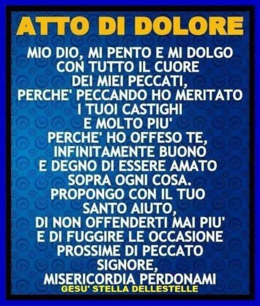 Atto di Dolore