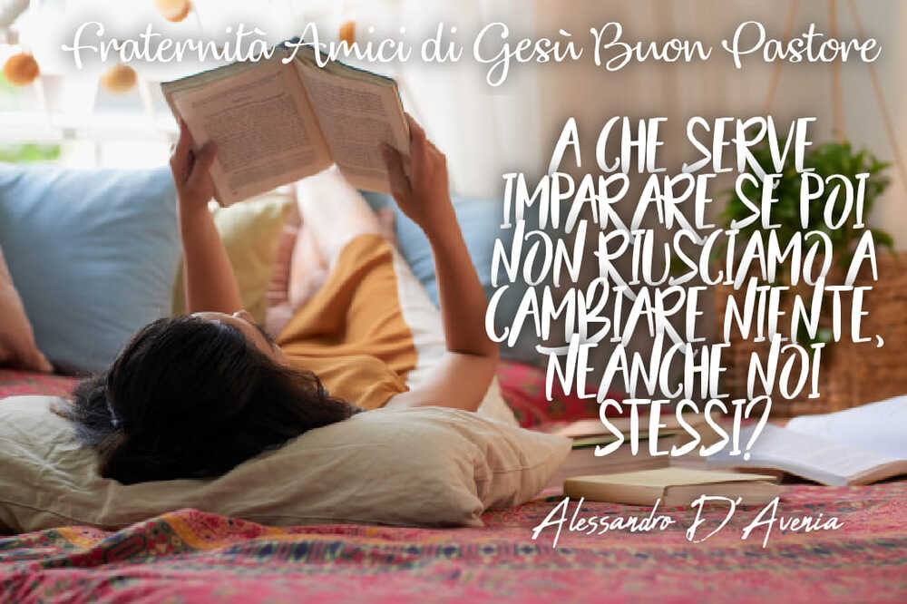 A che serve imparare se poi non riusciamo a cambiare niente, neanche noi stessi?