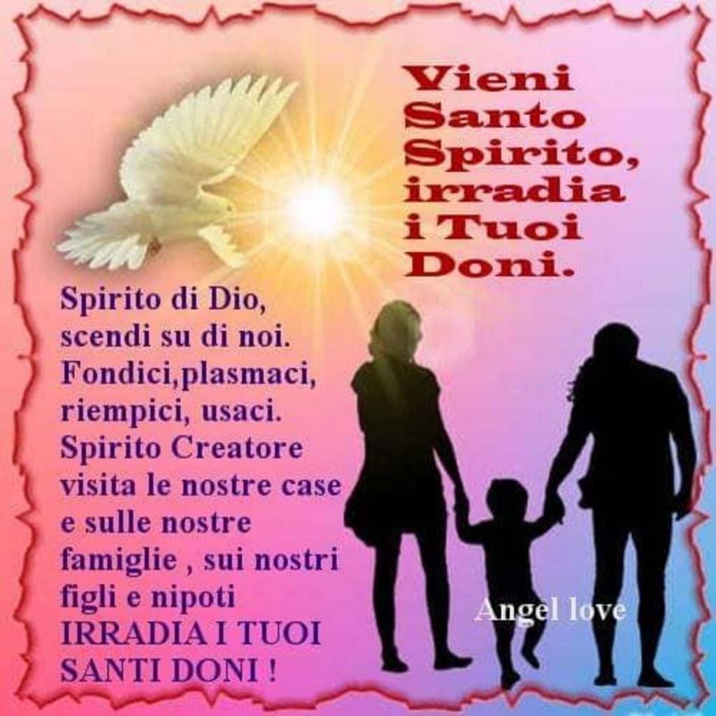 Preghiera allo Spirito Santo