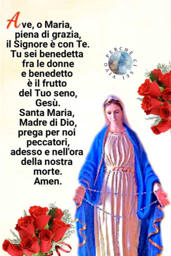 Preghiera alla Vergine Maria