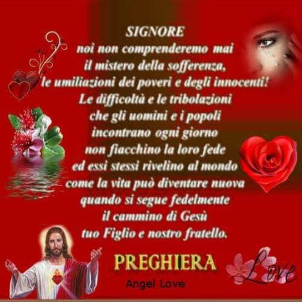 Preghiera al Signore