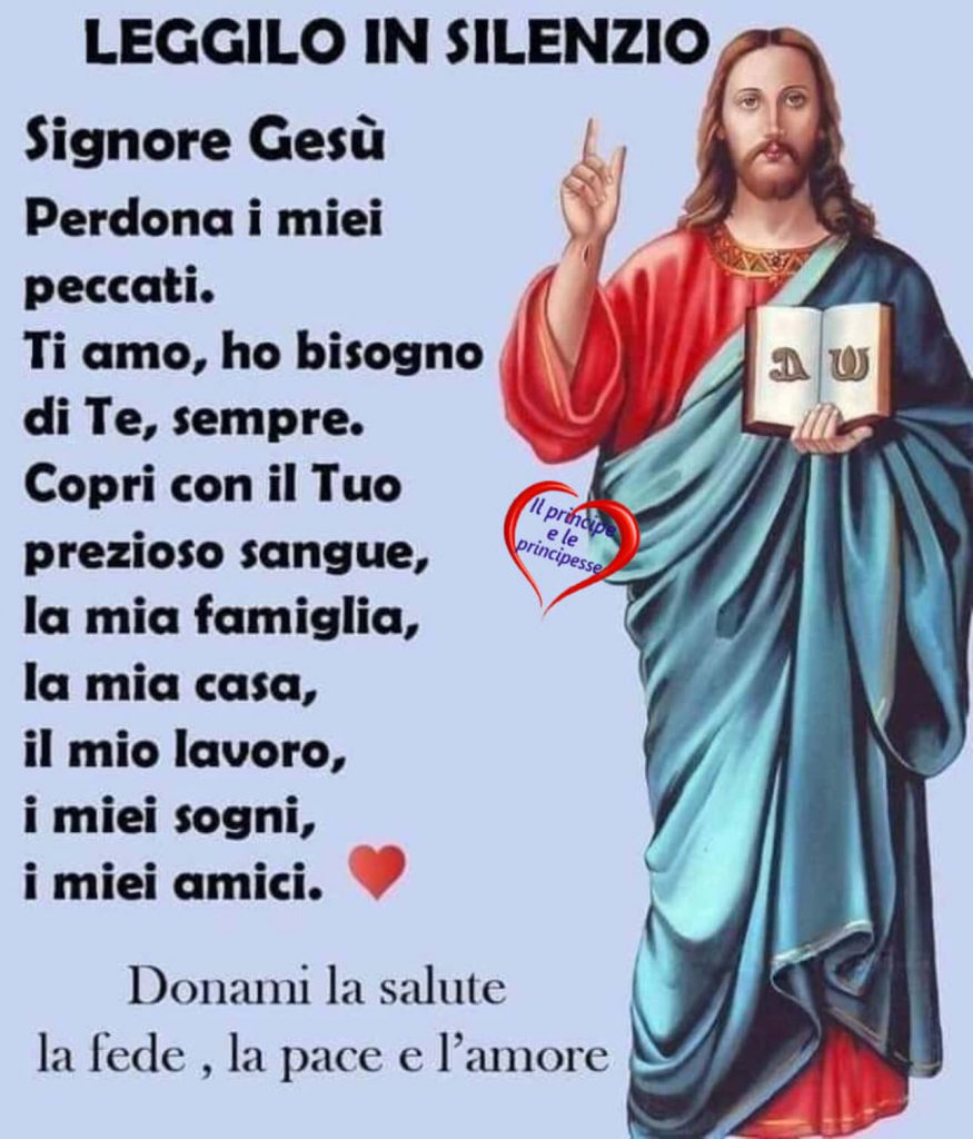 Preghiera a Gesù