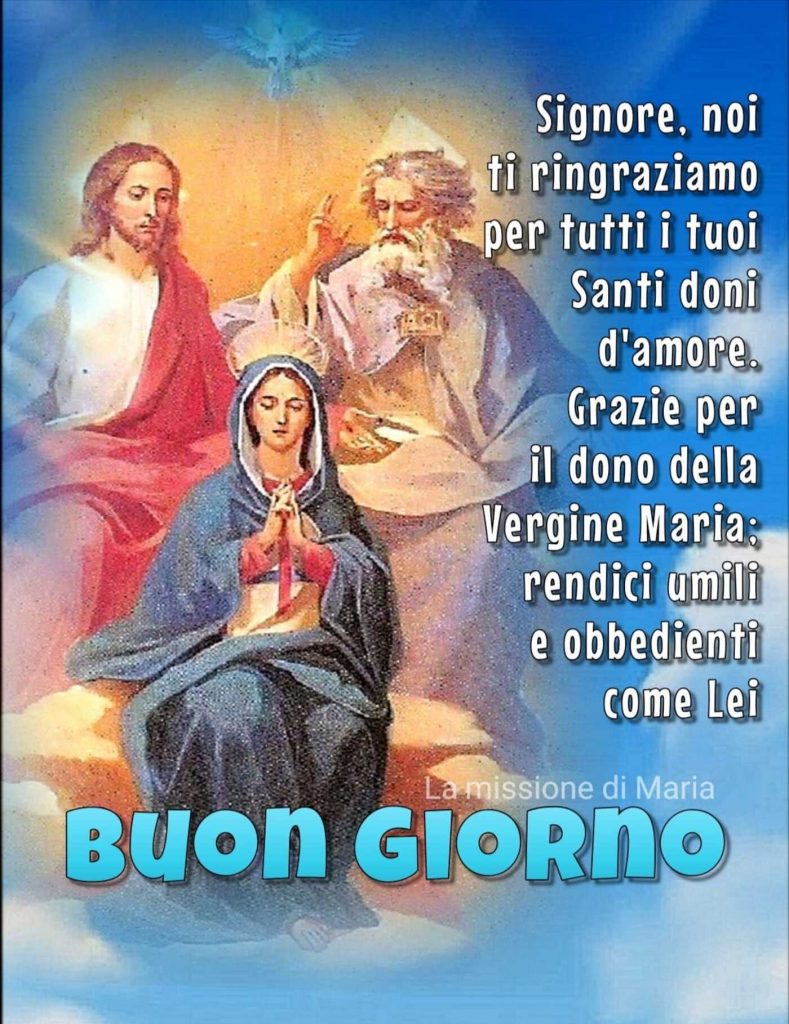 Buongiorno con il Signore